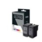 Canon 40 / 41 Pack x 2 compatible avec PG40, CL41, 0615B001, 0615B036 - Noir + Tricolor