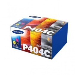 Pack x 4 Toner authentique Samsung CLTP404CELS
