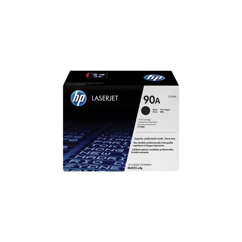 Toner originale Hp CE390A, 90A - noir