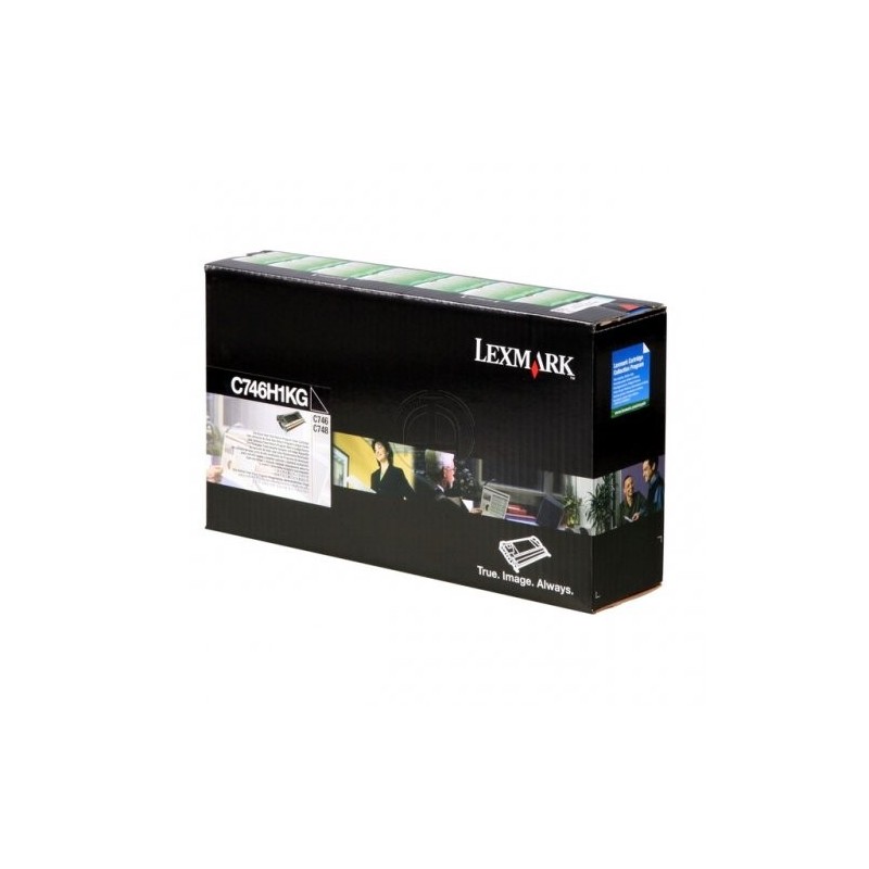 Lexmark 746 - Toner originale RETURN C746H1KG - Black