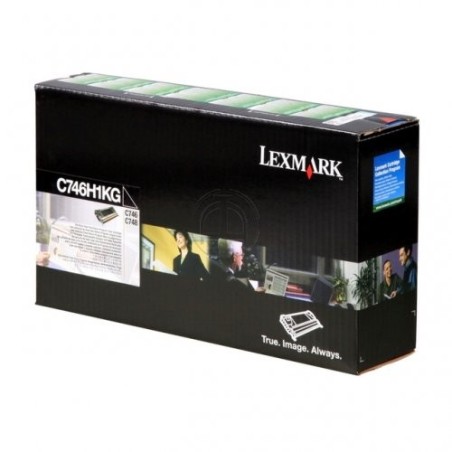 Lexmark 746 - Toner originale RETURN C746H1KG - Black
