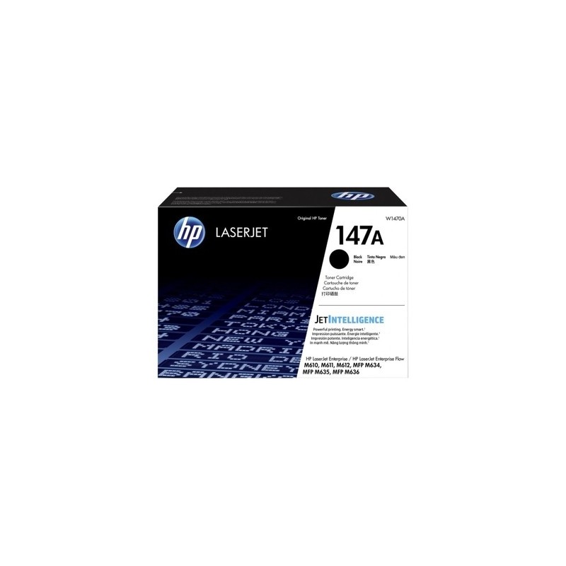 Hp 147A - Toner originale W1470A, 147A - Black