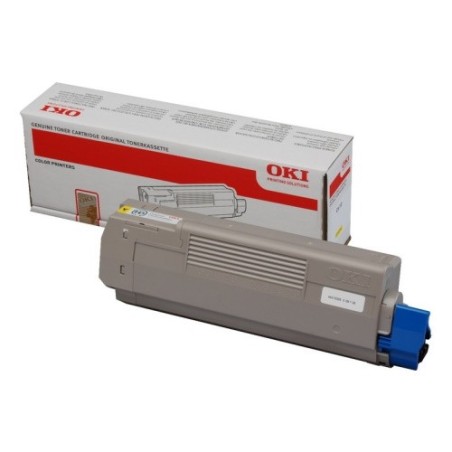 OKI 610Y - Toner originale Oki 44315305 - Yellow