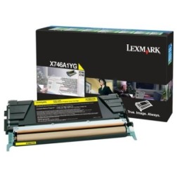 Lexmark X746Y - Toner authentique RETURN X746A1YG