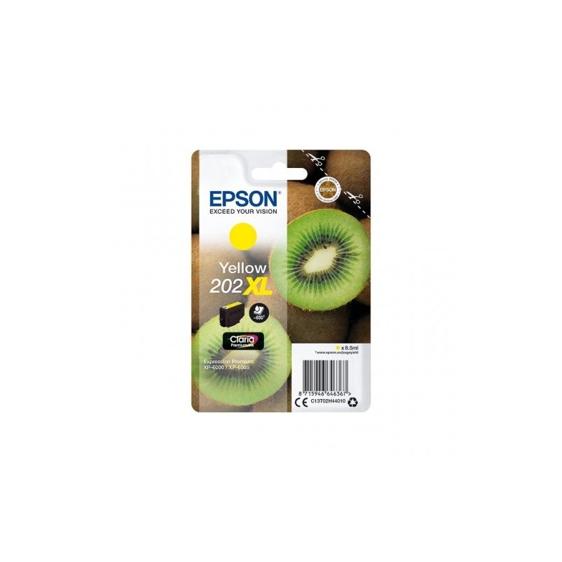 Epson 202 XLY Cartouche originale C13T02H44010 - Jaune