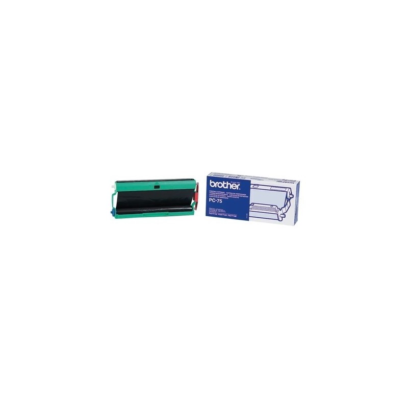 Ruban transfert thermique compatible avec PC75 - noir
