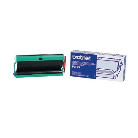 Ruban transfert thermique compatible avec PC75 - noir
