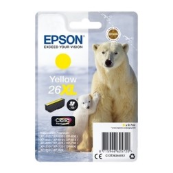 Epson E2634 Cartouche authentique C13T26344012 - Jaune