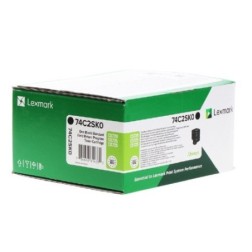 Toner authentique Lexmark 74C2SK0 - noir