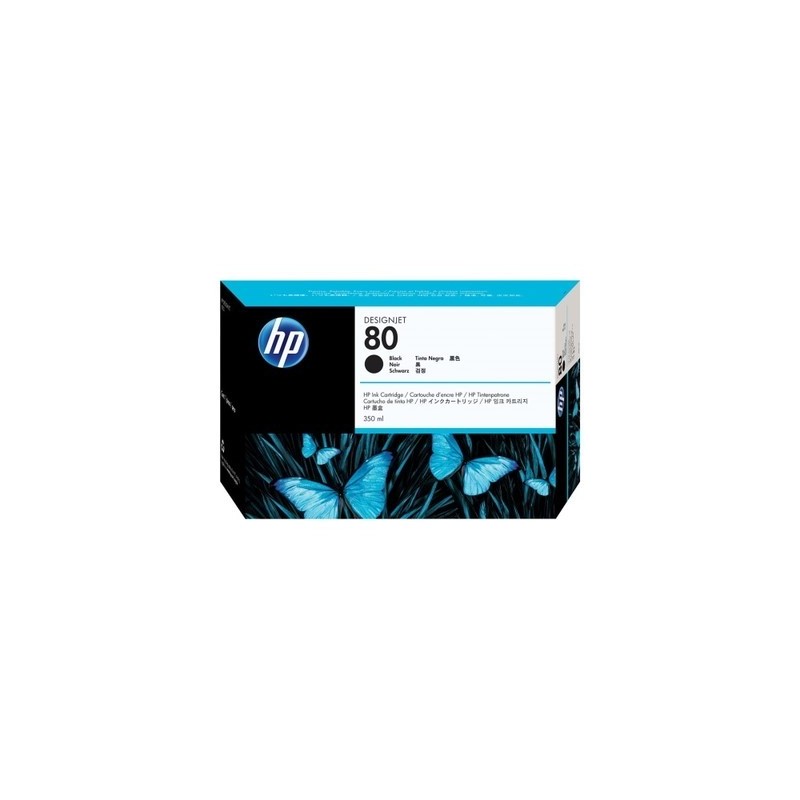 hp 80XL B Cartouche originale C4871A - Noir
