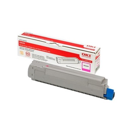 OKI OT8600M - Toner authentique Oki 43487710 - Magenta