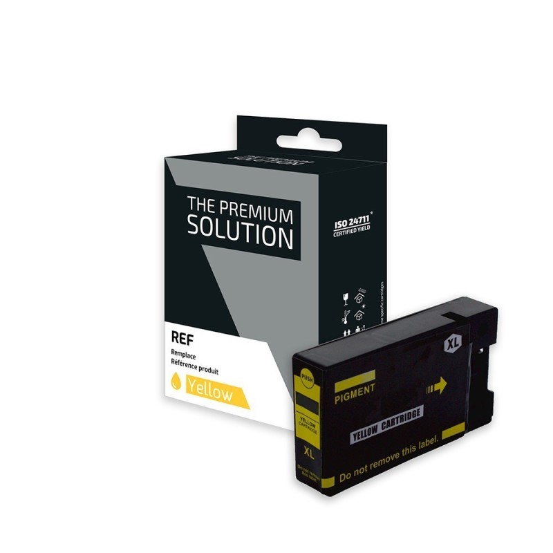 Canon 2500XLY Cartouche compatible avec PGI-2500, 9267B001 - Jaune