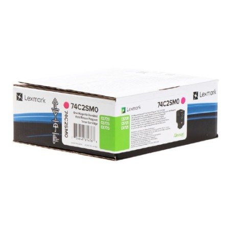 Toner originale Lexmark 74C2SM0 - Magenta