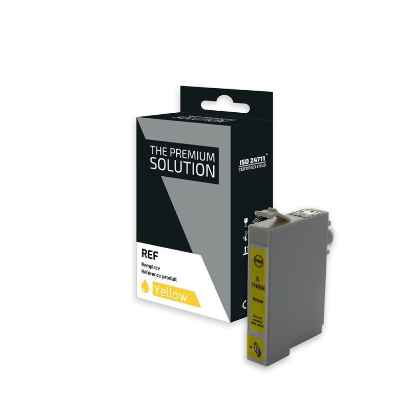 Epson 714 Cartouche compatible avec C13T07144011 - Jaune