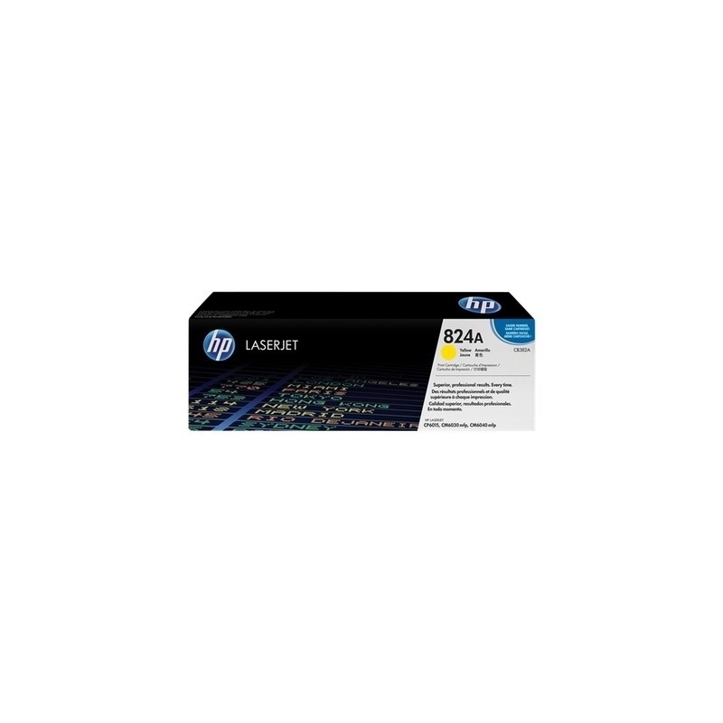 Hp 824A - Toner originale CB382A, 824A - Yellow
