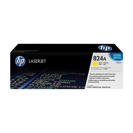 Hp 824A - Toner originale CB382A, 824A - Yellow