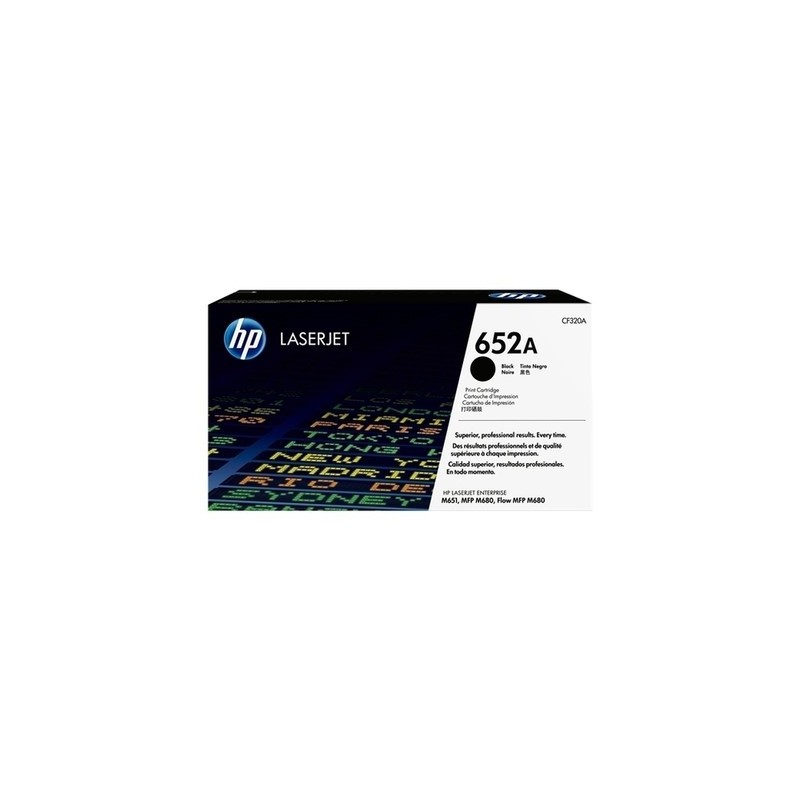 Toner originale Hp CF320A, 652A - noir