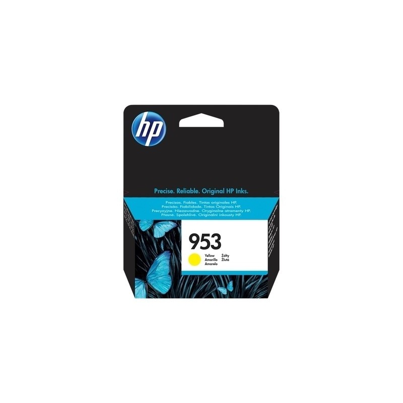 hp 953 Y Cartouche originale F6U14AE - Jaune
