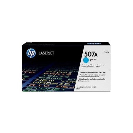 Toner originale Hp CE401A, 507A - Cyan