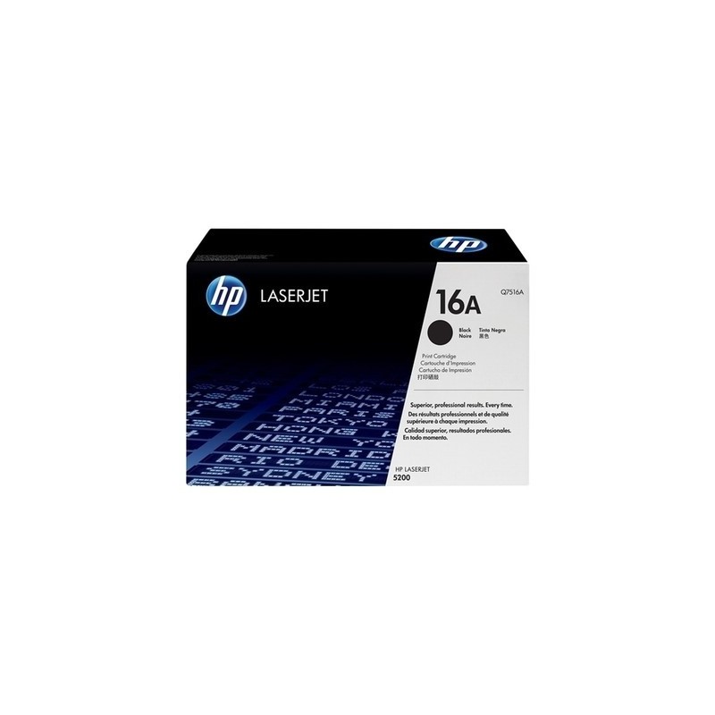 Hp 16A - Toner originale Q7516A - Black