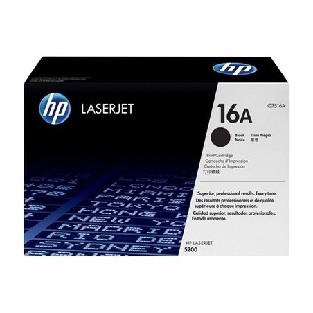 Hp 16A - Toner originale Q7516A - Black