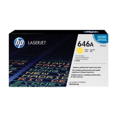 Hp 646A - Toner originale CF032A, 646A - Yellow