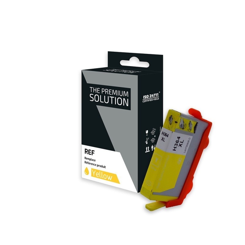 hp 364 XL Cartouche compatible avec CB325EE - Jaune