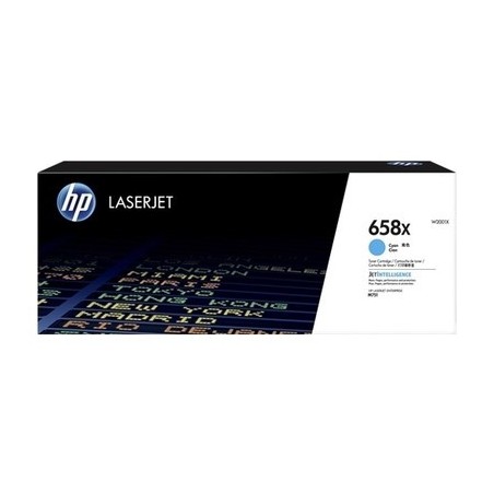 Hp 658A - Toner originale W2001A - Cyan