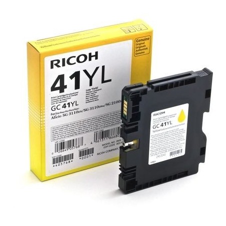 Ricoh RGC41Y Cartouche originale 405768