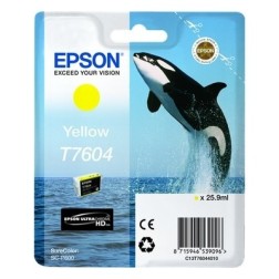 Epson E7604 Cartouche authentique C13T76044010 / T7604 - Jaune