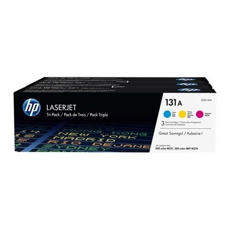 Pack x 3 Toner authentique Hp U0SL1AM