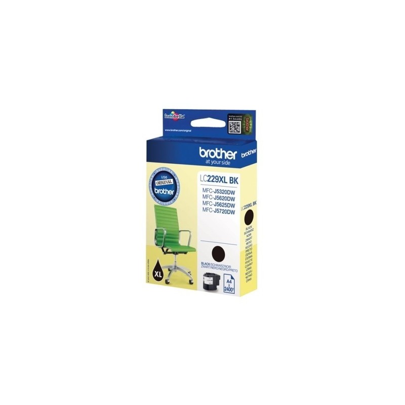 Brother LC229XL Cartouche originale LC229XLBK - Noir