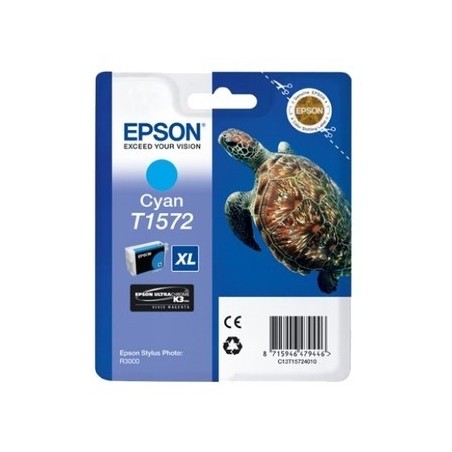 Epson T1572 Cartouche originale T157240 - Cyan