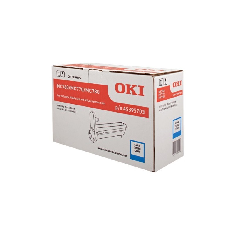 OKI 760C - Tambour originale 45395703 - Cyan