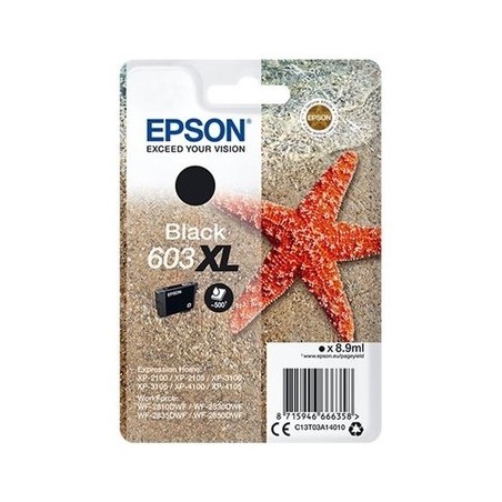 Epson 603 XLB Cartouche originale C13T03A14010 - Noir