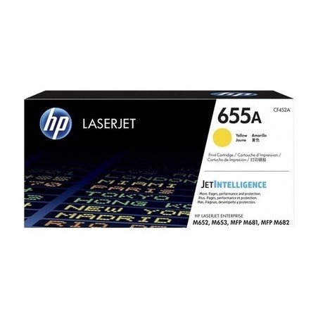 Hp 655A - Toner originale CF452A, 655A - Yellow