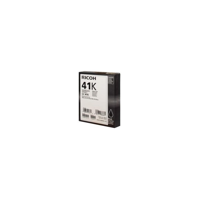 Ricoh GC41BXL Cartouche originale 405761, GC41K - Noir