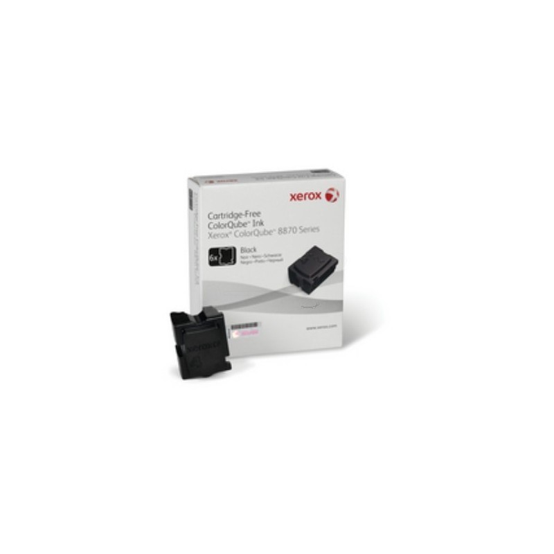 Xerox 8800 - Pack x 6 Encre Solide originale 108R00957 - Black