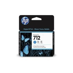 hp U712C Cartouche originale 3ED67A - Cyan