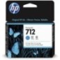 hp 712 C Cartouche originale 3ED67A - Cyan