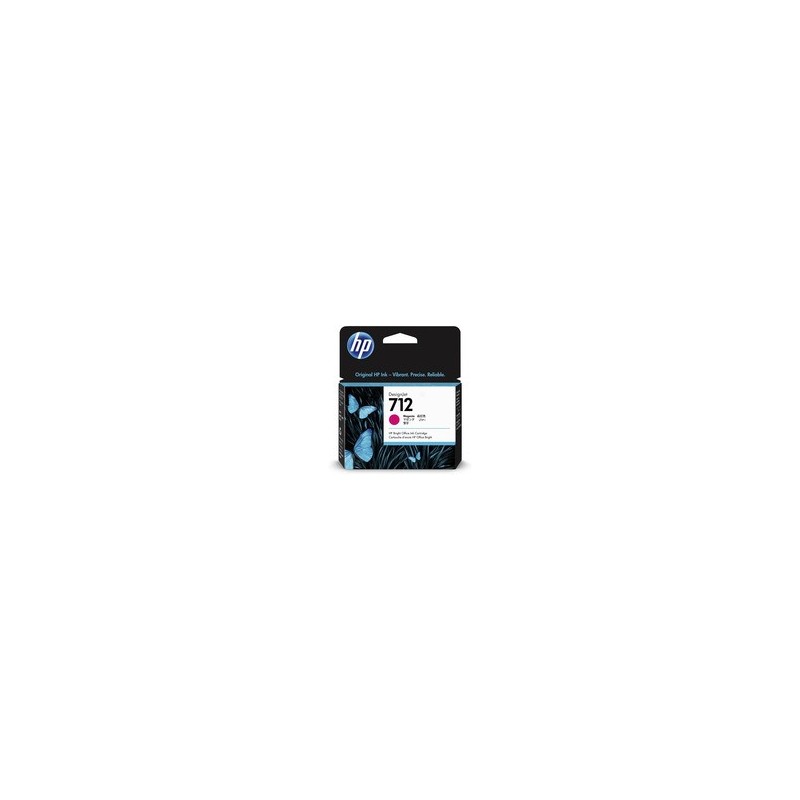 hp 712 M Cartouche originale 3ED68A - Magenta