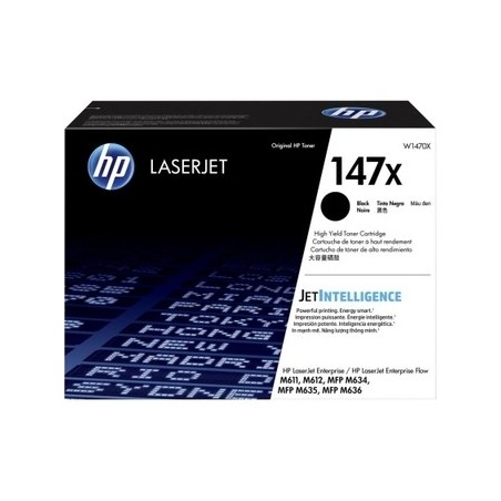 Hp 147X - Toner authentique W1470X