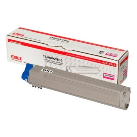 OKI OT9600M - Toner authentique Oki 42918914 - Magenta