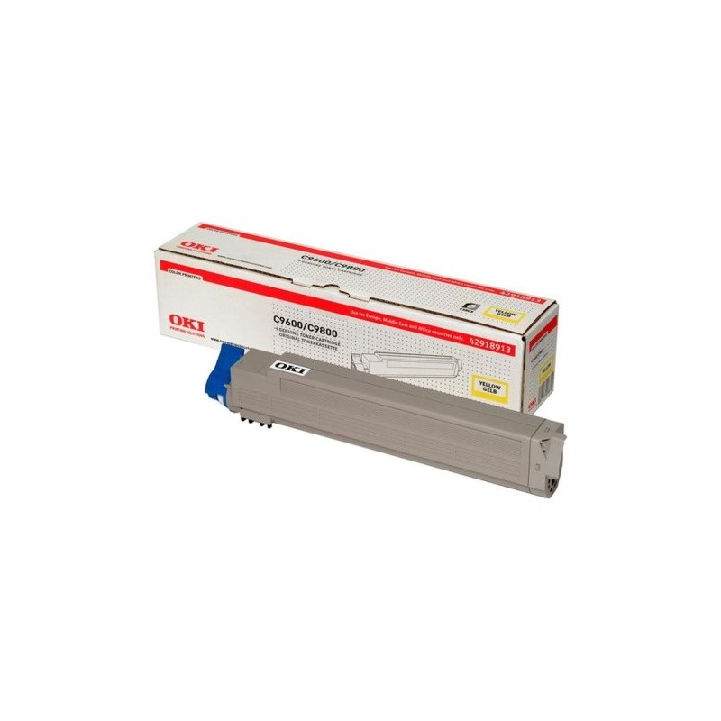OKI 9600Y - Toner originale Oki 42918913 - Yellow