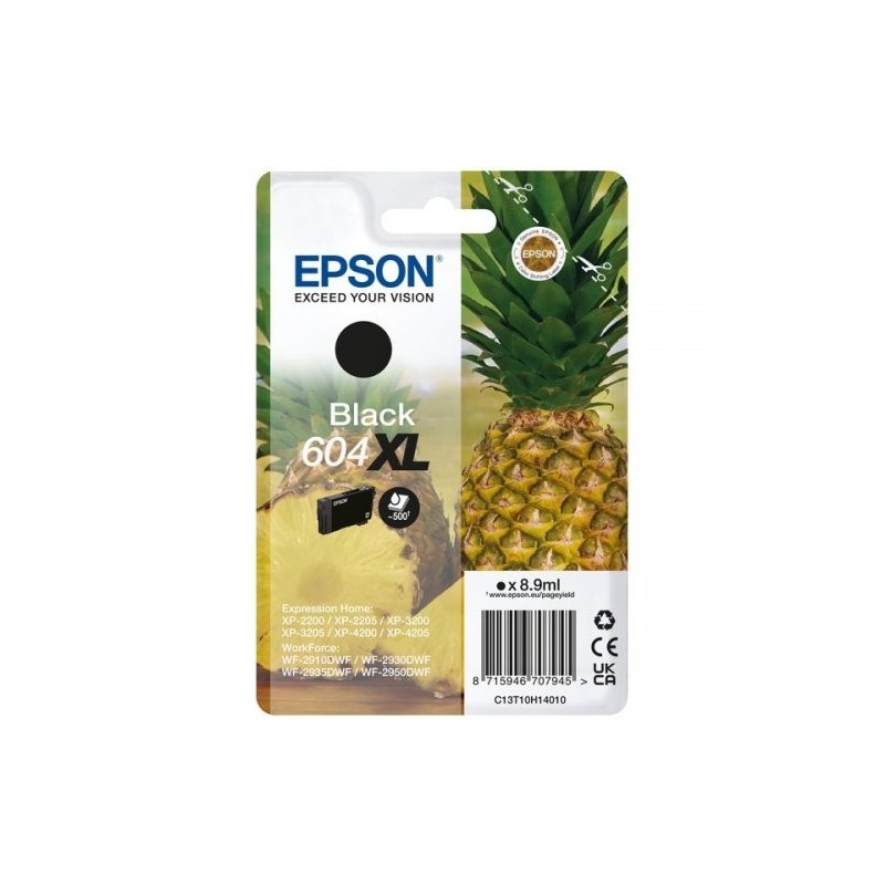 Epson 604 XL - cartouche originale C13T10H14010 - Black