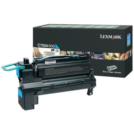 Toner originale Lexmark C792A1CG - Cyan
