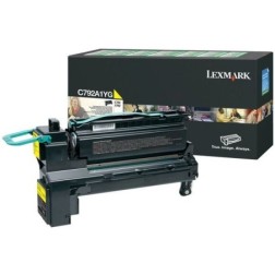 Toner authentique Lexmark C792A1YG - Jaune