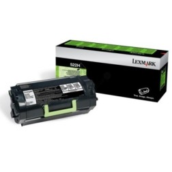 Toner authentique Lexmark 52D2H00 - noir