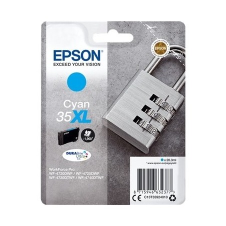 Epson T3592 Cartouche originale T35924010 - Cyan