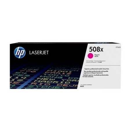 Toner originale Hp CF363X, 508X - Magenta